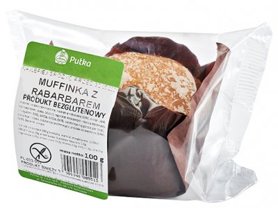 BEZGLUTENOWY Muffin z Rabarbarem 100 g